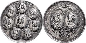 Medaillen Ausland vor 1900 RDR, Joseph I., ... 