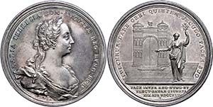 Medallions Foreign before 1900 RDR, Maria ... 