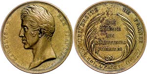 Medaillen Ausland vor 1900 Frankreich, Karl ... 