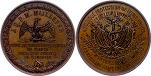 Medaillen Ausland vor 1900 Uruguay, ... 