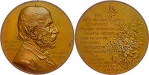 Medaillen Ausland vor 1900 Bronzemedaille ... 