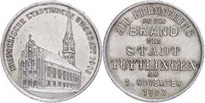 Medallions Germany after 1900 Tuttlingen, ... 