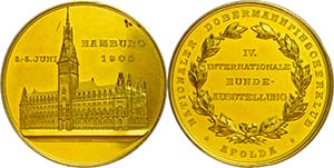 Medaillen Deutschland nach 1900 Hamburg, ... 