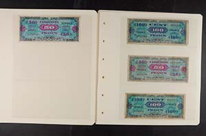 Banknotes of Europe France, ... 