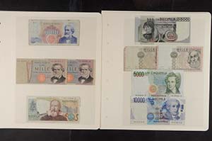 Banknotes of Europe Italy, ... 