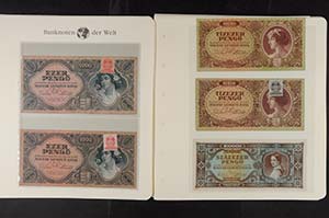 Banknotes of Europe Hungaria, ... 