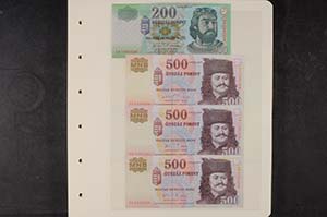 Banknoten Europa Ungarn, ... 