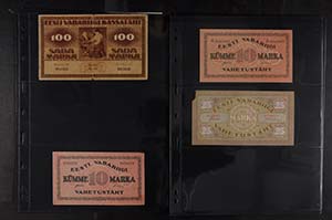 Banknotes of Europe Estonia, ... 