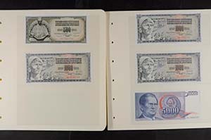 Banknotes of Europe Yugoslavia, ... 