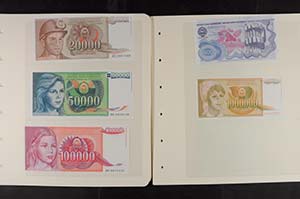 Banknotes of Europe Yugoslavia, ... 