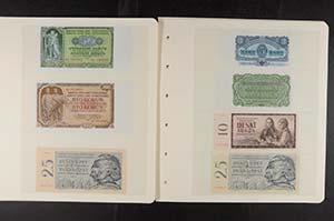 Banknoten Europa Tschechoslowakei ... 