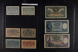 Banknoten Europa Litauen, 1922-1997, ... 