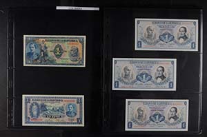Banknoten Nord- und Südamerika Kolumbien, ... 