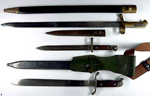 Melee  Weapons non-German Countries 3 x ... 