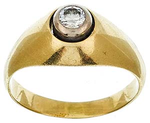 Rings More sensational Unisex ring. 585 ... 