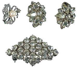 Various Jewellery Mixed lot Strass ... 