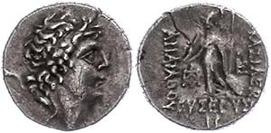Kappadokien Drachme (3,93g),101-87 v. Chr., ... 