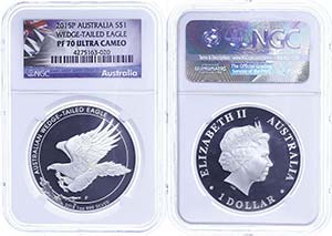 Australia 1 Dollar, 2015, Wedged Tailed ... 