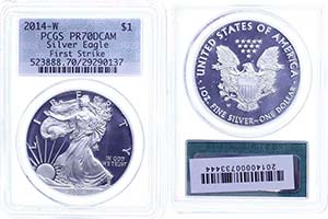 Coins USA 1 Dollar, 2016, W, Silver eagle, ... 