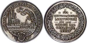 Medallions Germany before 1900 Cologne, ... 