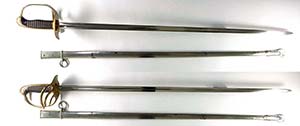 Melee Weapons Germany Backsword, double ... 