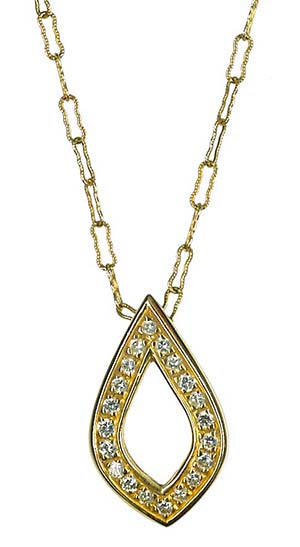 Necklaces Necklace. 750er yellow-gold, used. ... 