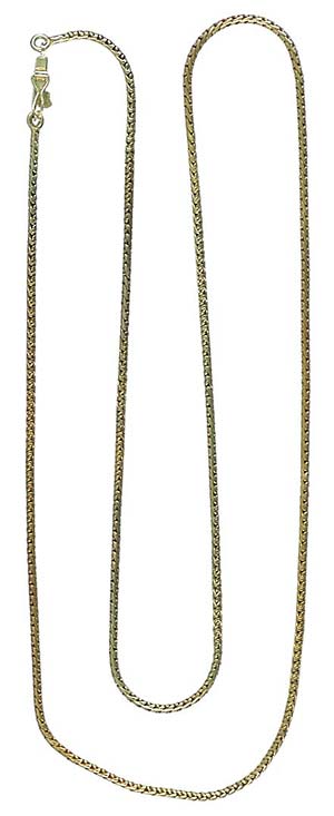 Necklaces without Gems Round curb bracelet ... 