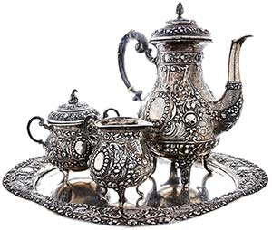 Silversets Petite coffee service with ... 