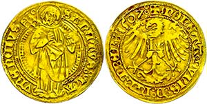 Nürnberg City Gold guilders (3, 21 g), ... 