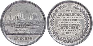 Medaillen Deutschland vor 1900 München, ... 