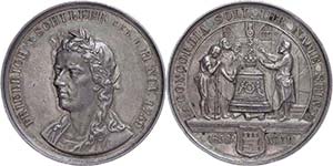 Medallions Germany before 1900 Hamburg, ... 
