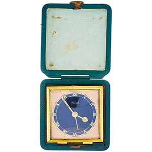 Taschenuhren ab 1901 Reiseuhr der Firma ... 