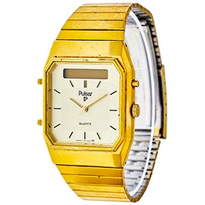 Various Wristwatches for Men Gold-colored ... 