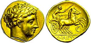 Makedonien Stater (8,58g), Philipp II., ... 