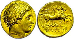 Macedonia Stater (8, 58 g), Philipp II., ... 
