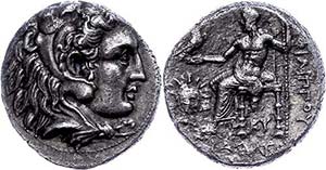 Makedonien Tetradrachme (16,37g), 325-315 v. ... 
