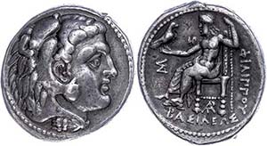 Makedonien Tetradrachme (17,11g), 323-300 v. ... 