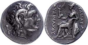 Thrace Drachm (4, 00 g), Lysimachos, 323-281 ... 