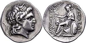 Thrace Tetradrachm (17, 26 g), Lysimachos, ... 