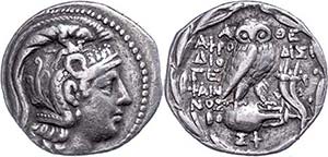 Attica Athen, tetradrachm (16, 59 g), ... 