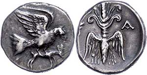 Elis Olympia, Drachme (4,75g), 244-208 v. ... 