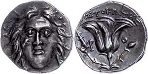 Karien Rhodos, Drachme (2,70g), 304-166 v. ... 