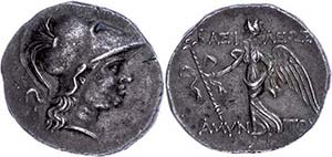 Galatia Tetradrachm (15, 90 g), 36-25 BC, ... 