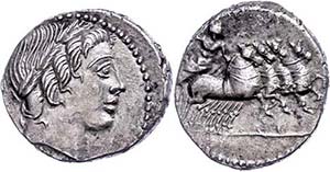 Coins Roman Republic Gargonius, Ogulnius, ... 