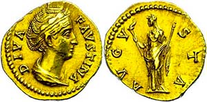 Coins Roman Imperial Period Faustina I., to ... 