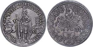 Münzen Deutscher Orden Taler, 1613, ... 