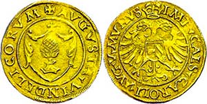 Augsburg Imperial City Gold guilders, ... 