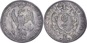 Augsburg Imperial City Thaler, 1626, with ... 