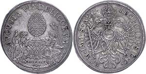 Augsburg Imperial City Thaler, 1694, with ... 