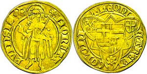 Cologne Archdiocese Gold guilders (3, 44 g), ... 